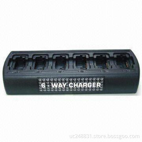 6-way Charger with 15 to 30°C Operating Temperatures, Measures 510 x 172 x 80mm